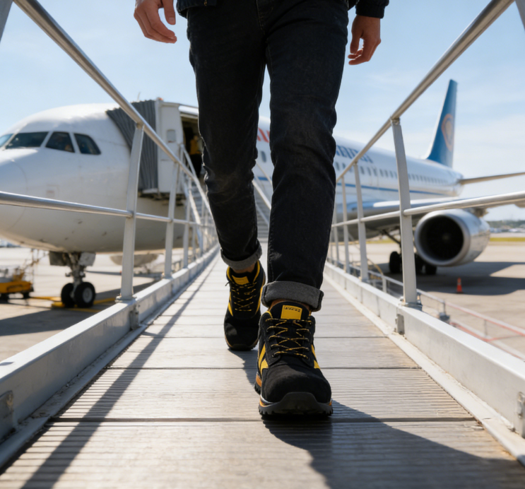 Fiberglass Toe Shoes